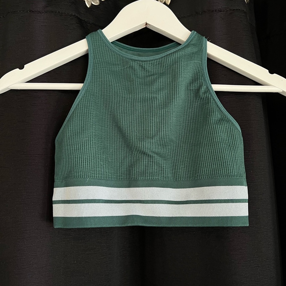 Green Spiritual Gangster Sports Bra XS/S